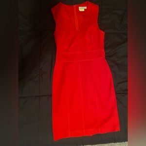 Red mini formal dress